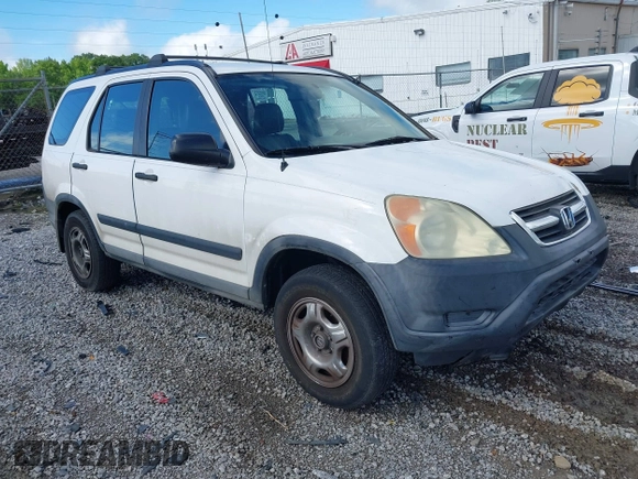 2004 Honda CR-V LX with VIN SHSRD68484U206334, listed as a IAAI auction lot 42248587 with Not Provided miles and . Bid and sale history available at DreamBid. Image 1.