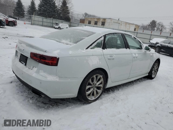 2018 Audi A6 Prestige with VIN WAUH3AFC7JN065933, listed as a Copart auction lot 85733524 with 57,731 mi miles and Salvage title. Bid and sale history available at DreamBid. Image 3.