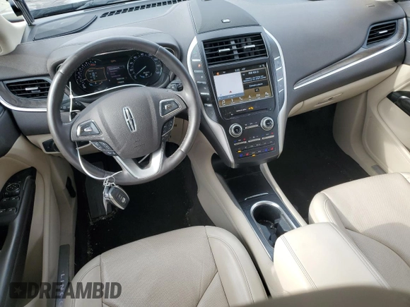 2019 Lincoln MKC Reserve with VIN 5LMTJ3DH8KUL21252, listed as a Copart auction lot 42289075 with 56,309 mi miles and Salvage Title. Bid and sale history available at DreamBid. Image 8.