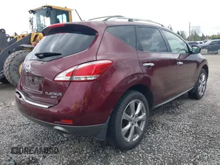 2012 Nissan Murano SV with VIN JN8AZ1MW9CW233153, listed as a IAAI auction lot 41974294 with 91,157 mi miles and . Bid and sale history available at carsss.com. Image 4.