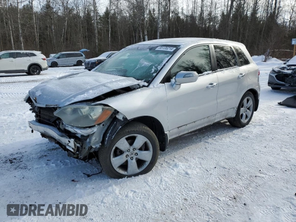 2008 Acura RDX Technology with VIN 5J8TB18588A802607, listed as a Copart auction lot 85135214 with 250,229 mi miles and Salvage Title. Bid and sale history available at carsss.com. Image 1.