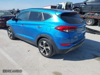 2016 Hyundai Tucson Eco with VIN KM8J3CA25GU033510, listed as a IAAI auction lot 41710517 with 103,474 mi miles. Bid and sale history available at carsss.com. Image 3.