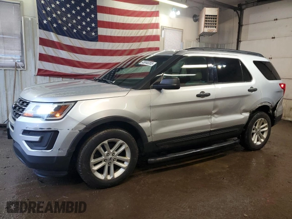 2017 Ford Explorer with VIN 1FM5K8BH6HGD24845, listed as a Copart auction lot 48048355 with 111,764 mi miles and Salvage Title. Bid and sale history available at carsss.com. Image 1.