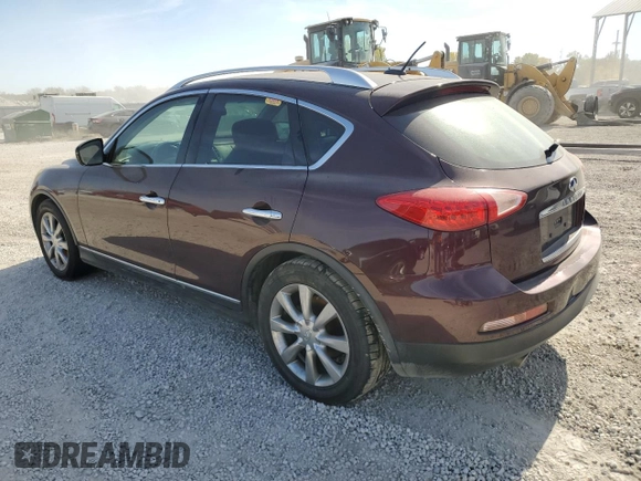 2011 Infiniti EX Journey with VIN JN1AJ0HRXBM850673, listed as a Copart auction lot 75427934 with 110,378 mi miles and Salvage Title. Bid and sale history available at DreamBid. Image 2.