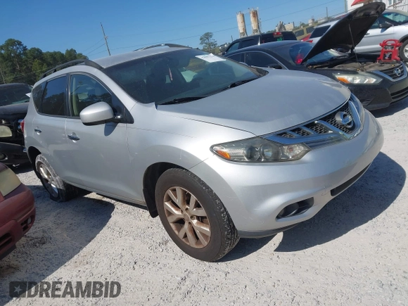 2014 Nissan Murano SL z VIN JN8AZ1MU6EW400179, wystawiony jako IAAI lot #42041334 z przebiegiem 207 177 mil mil oraz . Historia ofert i sprzedaży dostępna na DreamBid. Obrazek 1.