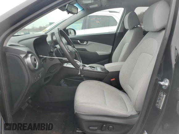 2023 Hyundai Kona SEL with VIN KM8K33AG2PU190072, listed as a Copart auction lot 53202605 with 30,276 mi miles and Salvage Title. Bid and sale history available at carsss.com. Image 7.