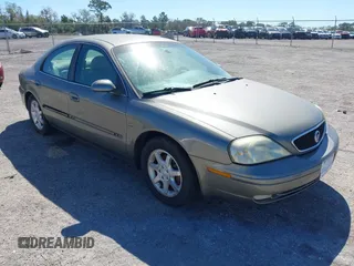 2002 Mercury Sable LS Premium with VIN 1MEFM55S52G600432, listed as a IAAI auction lot 41724753 with 139,184 mi miles and . Bid and sale history available at DreamBid. Image 1.