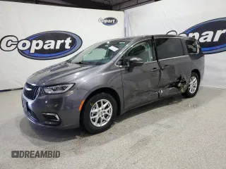 2023 Chrysler Pacifica Touring L z VIN 2C4RC1BG0PR546778, wystawiony jako Copart lot #60690405 z przebiegiem 68 595 mil mil oraz Szkoda całkowita • Salvage title. Historia ofert i sprzedaży dostępna na DreamBid. Obrazek 1.