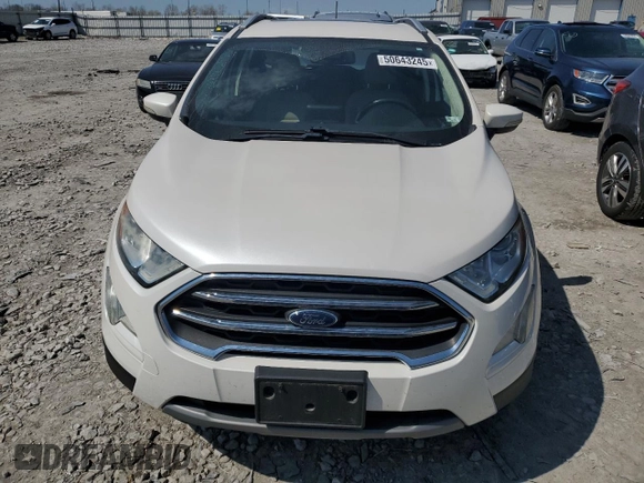2019 Ford EcoSport Titanium with VIN MAJ6S3KL4KC288772, listed as a Copart auction lot 50643245 with 59,855 mi miles and Salvage Title. Bid and sale history available at DreamBid. Image 5.