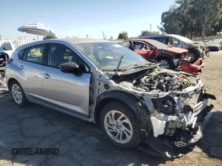 2024 Subaru Impreza with VIN JF1GUABC8R8356801, listed as a Copart auction lot 77705454 with 1,661 mi miles and Salvage Title. Bid and sale history available at carsss.com. Image 4.