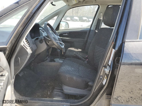 2007 Suzuki SX4 with VIN JS2YB413975110576, listed as a Copart auction lot 47078645 with 170,280 mi miles and Salvage Title. Bid and sale history available at carsss.com. Image 7.