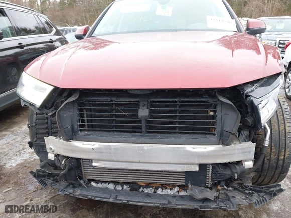 2018 Audi Q5 Premium Plus with VIN WA1BNAFY6J2243258, listed as a IAAI auction lot 41512590 with 53,823 mi miles. Bid and sale history available at carsss.com. Image 6.