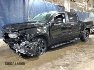 2025 Ram 1500 Big Horn z VIN 1C6SRFFP6SN558552, wystawiony jako Copart lot #88816555 z przebiegiem 2 835 mil mil oraz Czysty tytuł • Clean title. Historia ofert i sprzedaży dostępna na DreamBid. Obrazek 1.