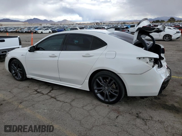 2019 Acura TLX w/A-Spec Pkg with VIN 19UUB2F66KA001204, listed as a Copart auction lot 47889975 with 110,965 mi miles and Salvage Title. Bid and sale history available at carsss.com. Image 2.