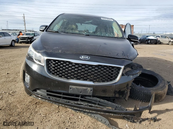 2017 Kia Sedona EX with VIN KNDMC5C12H6256692, listed as a Copart auction lot 87614645 with 78,887 mi miles and Salvage Title. Bid and sale history available at carsss.com. Image 5.