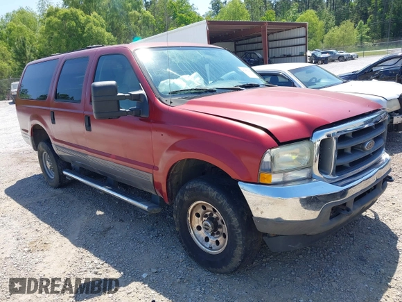 2004 Ford Excursion Special Serv с VIN 1FMNU41L04ED59282, выставлен на аукционе IAAI как лот 42052784 с пробегом 212 116 миль миль и . История ставок и продаж доступна на DreamBid. Изображение 1.