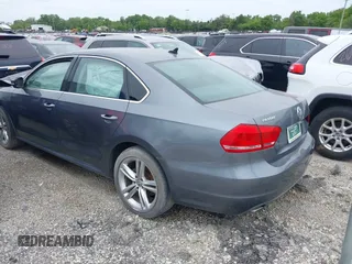 2014 Volkswagen Passat SE with VIN 1VWBT7A31EC109250, listed as a IAAI auction lot 33727929 with Not provided miles and . Bid and sale history available at DreamBid. Image 3.