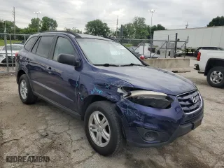 2010 Hyundai Santa Fe GLS with VIN 5NMSG3AB6AH386320, listed as a Copart auction lot 50014144 with 205,831 mi miles and Salvage Title. Bid and sale history available at carsss.com. Image 4.