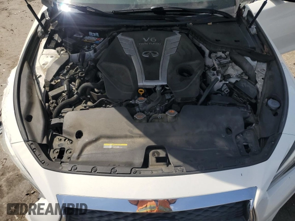 2018 Infiniti Q50 Luxe with VIN JN1EV7AP8JM360903, listed as a Copart auction lot 52726765 with 118,107 mi miles and Salvage Title. Bid and sale history available at DreamBid. Image 11.