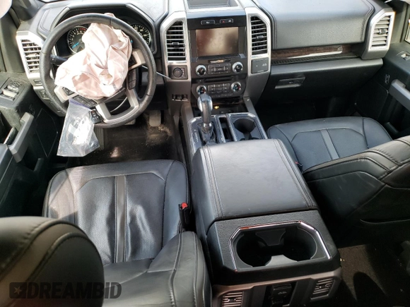 2015 Ford F-150 XLT with VIN 1FTFW1EG9FFD09525, listed as a Copart auction lot 52586755 with 93,817 mi miles and Salvage Title. Bid and sale history available at carsss.com. Image 8.
