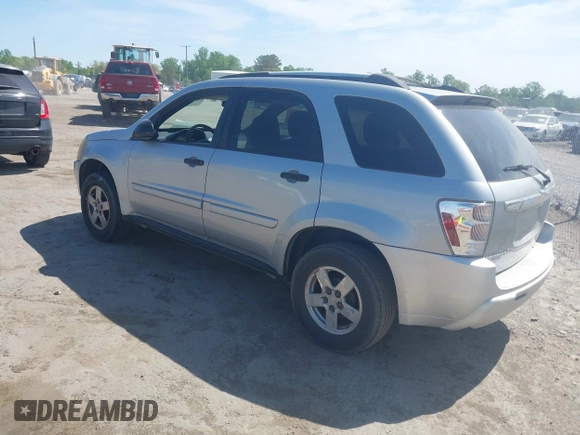 2005 Chevrolet Equinox LS with VIN 2CNDL13F156101203, listed as a IAAI auction lot 42112907 with 97,770 mi miles. Bid and sale history available at carsss.com. Image 3.