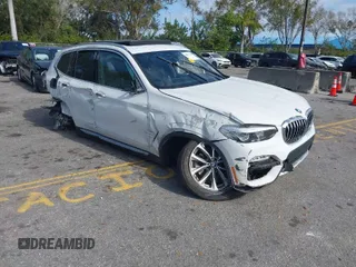 2019 BMW X3 sDrive30i z VIN 5UXTR7C59KLF36046, wystawiony jako IAAI lot #41077304 z przebiegiem Nie podano mil oraz . Historia ofert i sprzedaży dostępna na DreamBid. Obrazek 1.