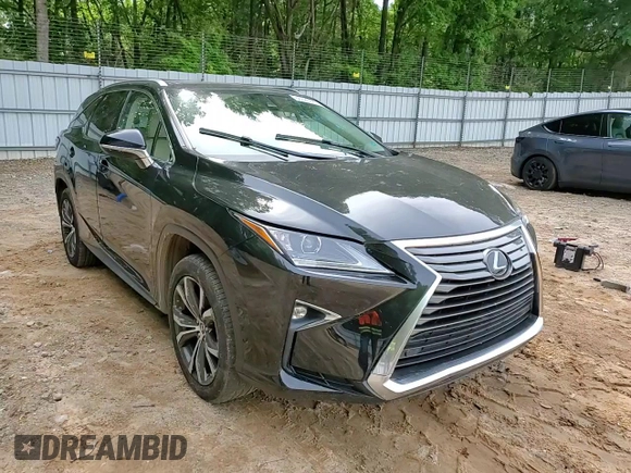 2018 Lexus RX 350L Premium with VIN JTJDZKCA7J2001642, listed as a Copart auction lot 56390725 with 68,286 mi miles and Salvage title. Bid and sale history available at DreamBid. Image 14.