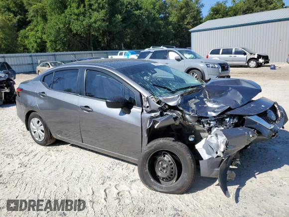 2021 Nissan Versa S with VIN 3N1CN8DV2ML808526, listed as a Copart auction lot 78333084 with 45,181 mi miles and Non Repairable. Bid and sale history available at carsss.com. Image 4.