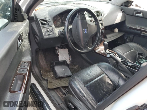 2007 Volvo S40 2.4L with VIN YV1MS382472316321, listed as a Copart auction lot 43195895 with 242,297 mi miles and Salvage Title. Bid and sale history available at carsss.com. Image 8.