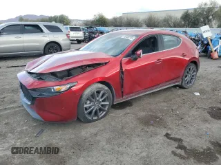 2021 Mazda Mazda3 Hatchback Preferred with VIN JM1BPALL6M1346943, listed as a Copart auction lot 48400755 with 44,700 mi miles and Salvage Title. Bid and sale history available at carsss.com. Image 1.