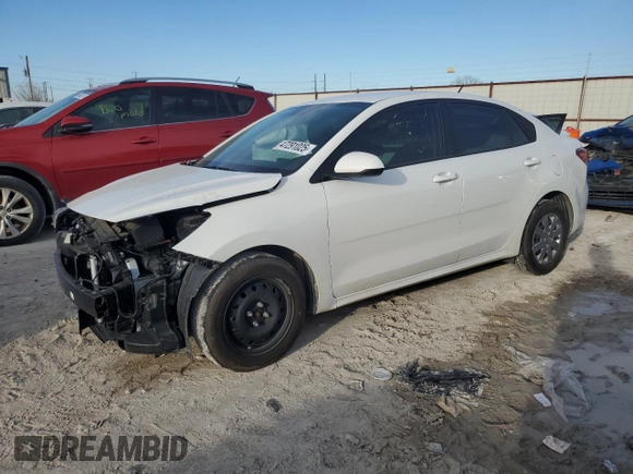 2023 Kia Rio S with VIN 3KPA24AD8PE606316, listed as a Copart auction lot 47291025 with 13,683 mi miles and Salvage Title. Bid and sale history available at carsss.com. Image 1.
