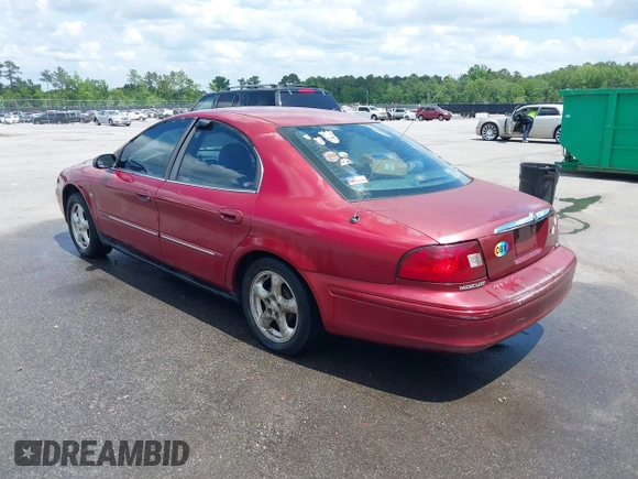 2003 Mercury Sable LS Premium with VIN 1MEFM55S93G612343, listed as a IAAI auction lot 42134614 with 153,989 mi miles and . Bid and sale history available at DreamBid. Image 3.