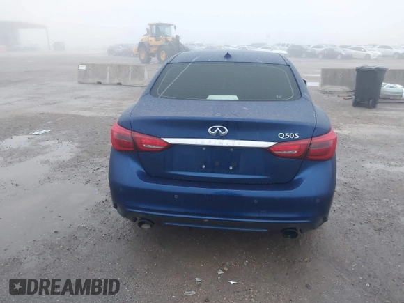 2019 Infiniti Q50 Luxe with VIN JN1EV7AP7KM519475, listed as a IAAI auction lot 41646571 with 39,155 mi miles and . Bid and sale history available at DreamBid. Image 17.