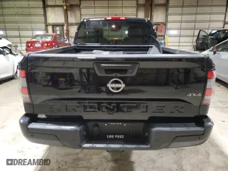 2024 Nissan Frontier S with VIN 1N6ED1CM2RN647351, listed as a Copart auction lot 46687705 with 8,851 mi miles and Salvage Title. Bid and sale history available at carsss.com. Image 6.