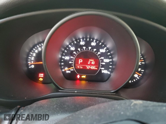 2017 Kia Soul + with VIN KNDJP3A52H7438517, listed as a Copart auction lot 83393044 with 72,486 mi miles and Salvage Title. Bid and sale history available at carsss.com. Image 9.
