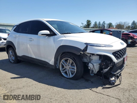2022 Hyundai Kona SE with VIN KM8K2CAB4NU764272, listed as a Copart auction lot 52388265 with 76,218 mi miles and Salvage Title. Bid and sale history available at DreamBid. Image 4.