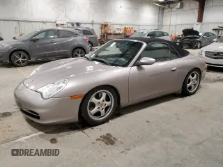2002 Porsche 911 with VIN WP0CA29902S654771, listed as a Copart auction lot 41914605 with 98,383 mi miles and Clean Title. Bid and sale history available at DreamBid. Image 1.