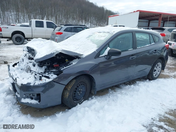 2018 Subaru Impreza with VIN 4S3GTAA67J3745553, listed as a IAAI auction lot 41296165 with 79,211 mi miles. Bid and sale history available at carsss.com. Image 18.