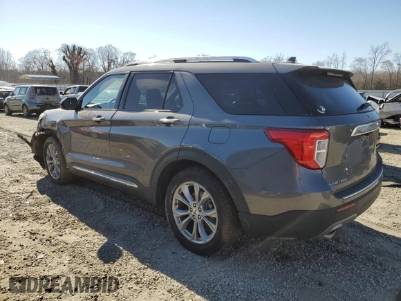 2023 Ford Explorer Limited with VIN 1FMSK7FH3PGA70128, listed as a Copart auction lot 47121985 with 35,551 mi miles and Salvage Title. Bid and sale history available at carsss.com. Image 2.