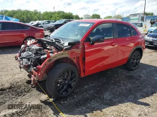 2024 Honda HR-V Sport with VIN 3CZRZ2H53RM776765, listed as a Copart auction lot 62599165 with 8,597 mi miles and Salvage title. Bid and sale history available at DreamBid. Image 1.