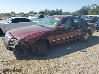 2006 Mercury Grand Marquis GS with VIN 2MEFM74W56X618445, listed as a Copart auction lot 72510554 with 0 mi miles and Non Repairable. Bid and sale history available at carsss.com. Image 1.
