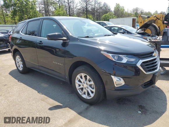 2021 Chevrolet Equinox LT with VIN 3GNAXUEV2ML306581, listed as a Copart auction lot 60613455 with 36,272 mi miles and Salvage title. Bid and sale history available at DreamBid. Image 4.