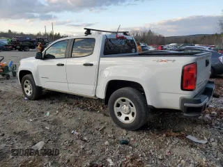2021 Chevrolet Colorado 4WD Work Truck with VIN 1GCGTBEN3M1130067, listed as a Copart auction lot 80538984 with 54,124 mi miles and Salvage title. Bid and sale history available at DreamBid. Image 2.