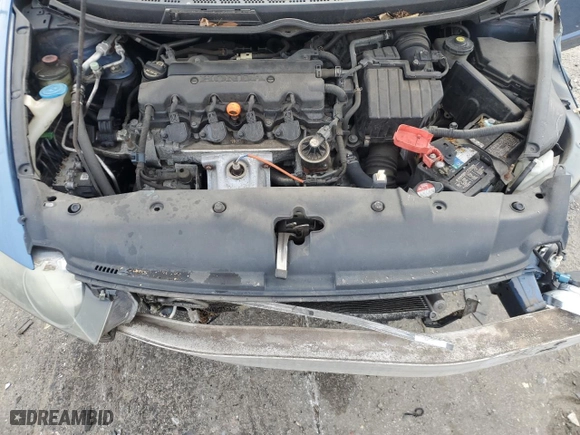 2010 Honda Civic Sdn LX with VIN 2HGFA1F59AH550523, listed as a Copart auction lot 87401754 with 79,046 mi miles and Salvage Title. Bid and sale history available at carsss.com. Image 12.