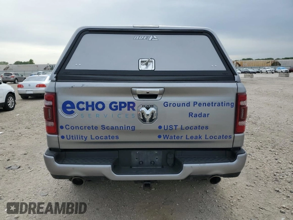 2019 Ram 1500 Limited with VIN 1C6SRFPT3KN700383, listed as a Copart auction lot 58071425 with Not provided miles and Salvage title. Bid and sale history available at DreamBid. Image 6.