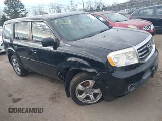 2013 Honda Pilot EX-L with VIN 5FNYF4H77DB047995, listed as a IAAI auction lot 41648290 with 154,926 mi miles and . Bid and sale history available at carsss.com. Image 1.