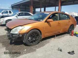 2004 Nissan Maxima SL with VIN 1N4BA41E54C814615, listed as a Copart auction lot 50944575 with 151,140 mi miles and Salvage Title. Bid and sale history available at carsss.com. Image 1.