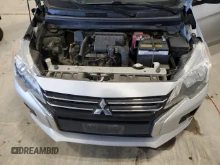 2021 Mitsubishi Mirage ES z VIN ML32AUHJ7MH006642, wystawiony jako Copart lot #53401525 z przebiegiem 87 454 mil mil oraz Szkoda całkowita • Salvage title. Historia ofert i sprzedaży dostępna na DreamBid. Obrazek 13.