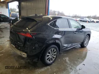 2020 Lexus NX with VIN JTJDJRDZ9L2140906, listed as a Copart auction lot 44963515 with 43,904 mi miles and Salvage Title. Bid and sale history available at carsss.com. Image 3.