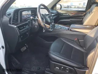 2021 Cadillac Escalade Luxury with VIN 1GYS4AKL4MR307208, listed as a Copart auction lot 41665615 with 63,153 mi miles and Non Repairable. Bid and sale history available at carsss.com. Image 7.